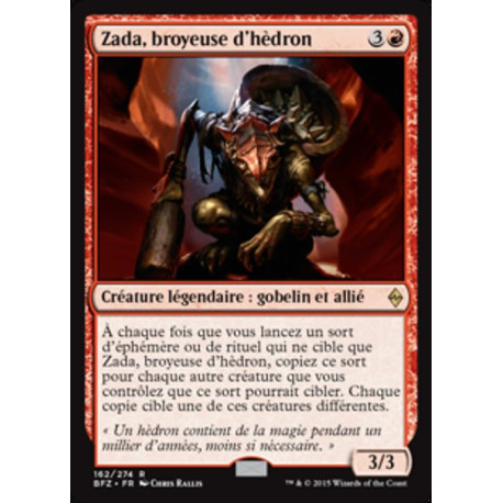 (Foil) Rouge - Zada, broyeuse d'hèdron (R) [BFZ]