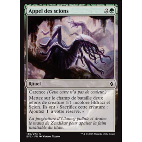 (Foil) Verte - Appel des scions (C) [BFZ]