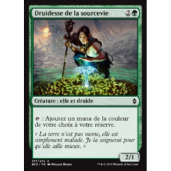 (Foil) Verte - Druidesse de la sourcevie (C) [BFZ]