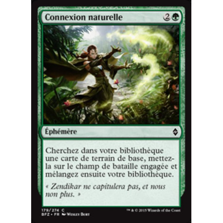 (Foil) Verte - Connexion naturelle (C) [BFZ]