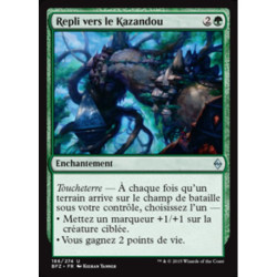 (Foil) Verte - Repli vers le Kazandou (U) [BFZ]
