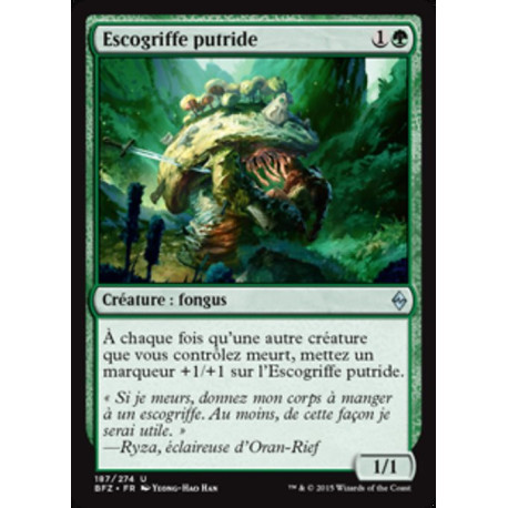 (Foil) Verte - Escogriffe putride (U) [BFZ]