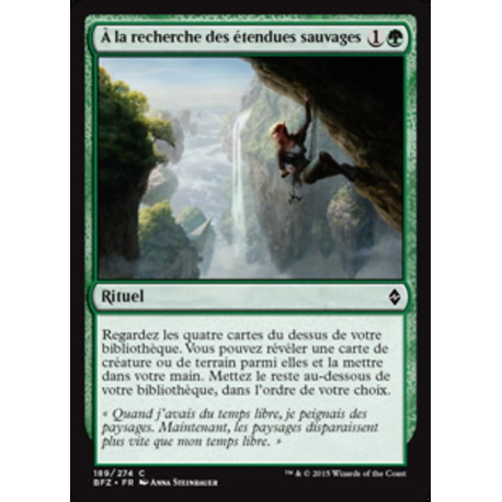(Foil) Verte - À la recherche des étendues sauvages (C) [BFZ]