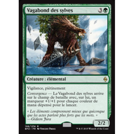 (Foil) Verte - Vagabond des sylves (R) [BFZ]