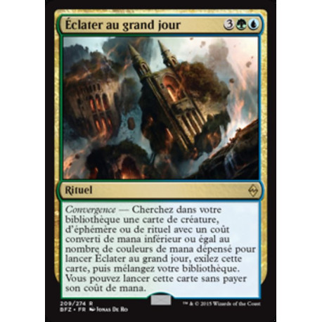 (Foil) Multicolore - Éclater au grand jour (R) [BFZ]