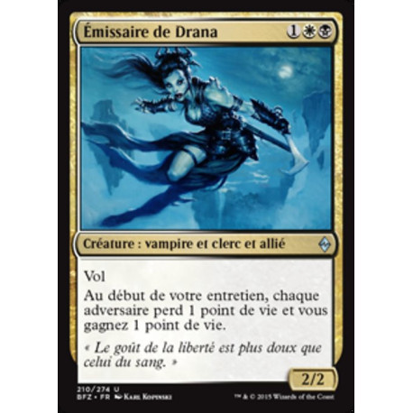 (Foil) Multicolore - Émissaire de Drana (U) [BFZ]