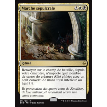 (Foil) Multicolore - Marche sépulcrale (R) [BFZ]