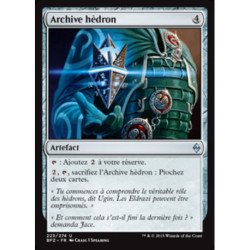 (Foil) Incolore - Archive hèdron (U) [BFZ]