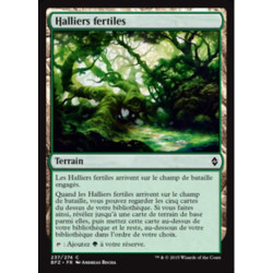 (Foil) Terrain - Halliers fertiles (C) [BFZ]