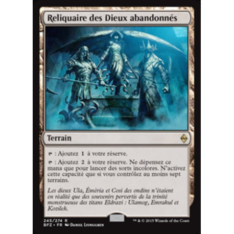 (Foil) Terrain - Reliquaire des Dieux abandonnés (R) [BFZ]