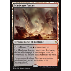 (Foil) Terrain - Marécage fumant (R) [BFZ]