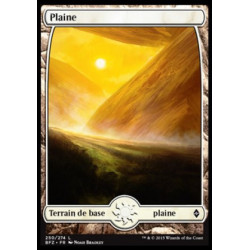 (Foil) Terrain - Plaine (V1) (L) [BFZ]