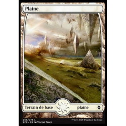(Foil) Terrain - Plaine (V4) (L) [BFZ]