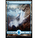 (Foil) Terrain - Île (V3) (L) [BFZ]