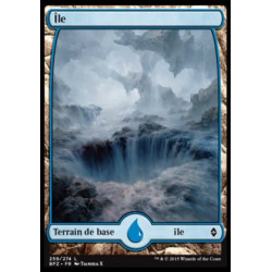 (Foil) Terrain - Île (V5) (L) [BFZ]