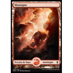 (Foil) Terrain - Montagne (V1) (L) [BFZ]