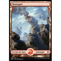 (Foil) Terrain - Montagne (V5) (L) [BFZ]