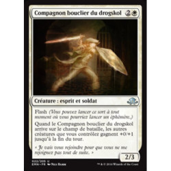 (Foil) Blanche - Compagnon bouclier du drogskol (U) [EMN]
