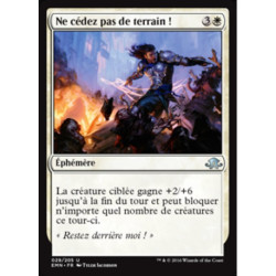 (Foil) Blanche - Ne cédez pas de terrain ! (U) [EMN]