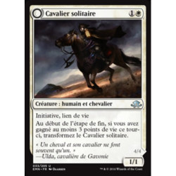 (Foil) Blanche - Cavalier solitaire // La chose chevauchante (U) [EMN]