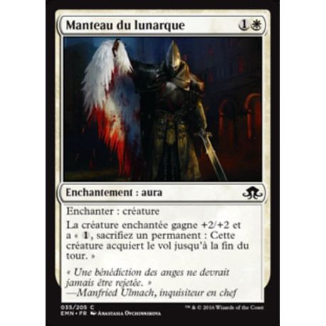 (Foil) Blanche - Manteau du lunarque (C) [EMN]