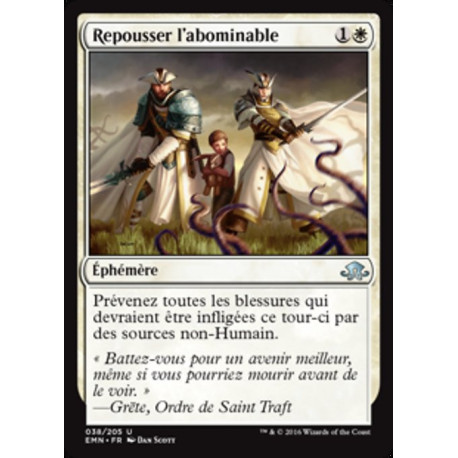 (Foil) Blanche - Repousser l'abominable (U) [EMN]