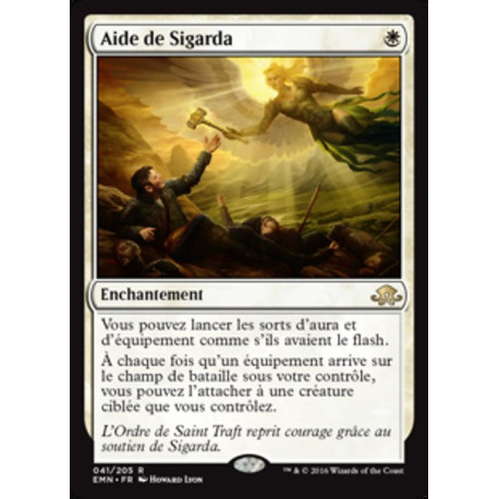 (Foil) Blanche - Aide de Sigarda (R) [EMN]