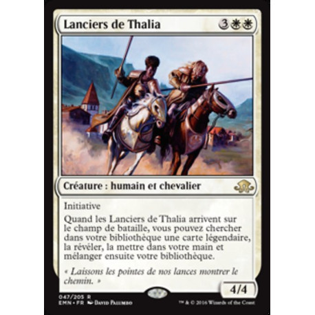(Foil) Blanche - Lanciers de Thalia (R) [EMN]