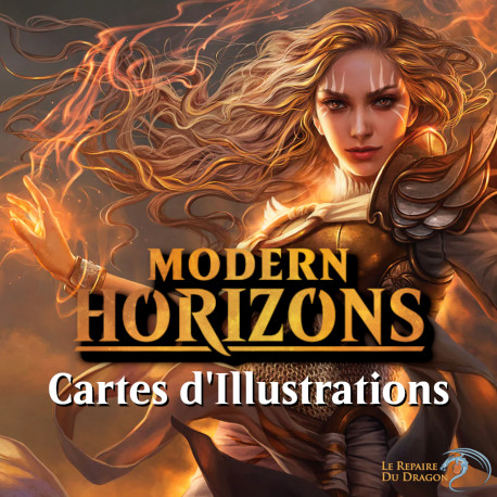 Set des cartes d'Illustrations : Horizons du Modern - Magic The Gathering