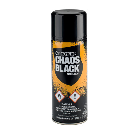 Spray : Chaos Black (retrait magasin uniquement)