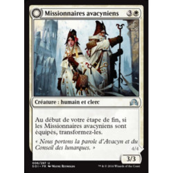 (Foil) Blanche - Missionnaires avacyniens // Inquisiteurs lunarques (U) [SOI]