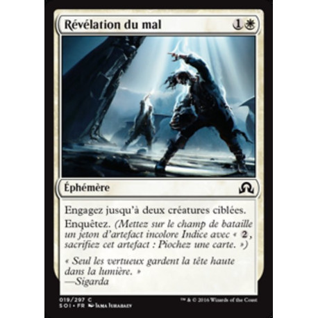 (Foil) Blanche - Révélation du mal (C) [SOI]