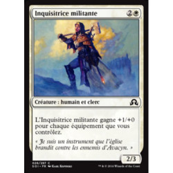 (Foil) Blanche - Inquisitrice militante (C) [SOI]