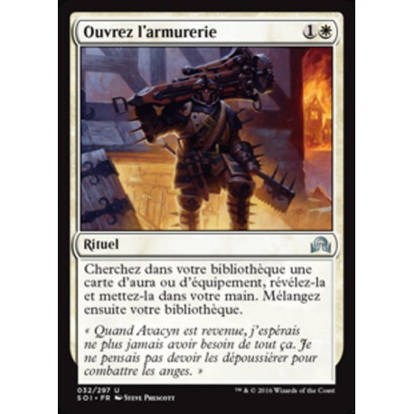 (Foil) Blanche - Ouvrez l'armurerie (U) [SOI]