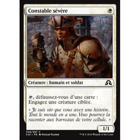 (Foil) Blanche - Constable sévère (C) [SOI]