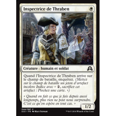 (Foil) Blanche - Inspectrice de Thraben (C) [SOI]
