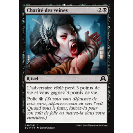 (Foil) Noire - Charité des veines (C) [SOI]