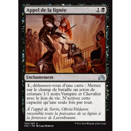 (Foil) Noire - Appel de la lignée (U) [SOI]