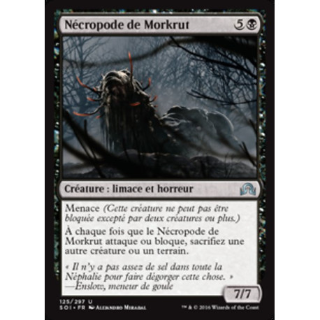 (Foil) Noire - Nécropode de Morkrut (U) [SOI]