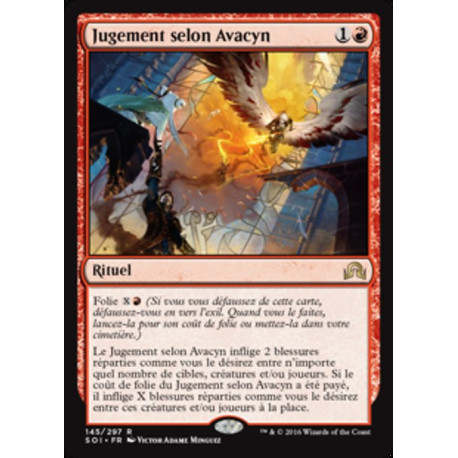 (Foil) Rouge - Jugement selon Avacyn (R) [SOI]
