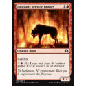 (Foil) Rouge - Loup aux yeux de braises (C) [SOI]