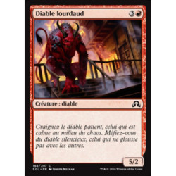 (Foil) Rouge - Diable lourdaud (C) [SOI]