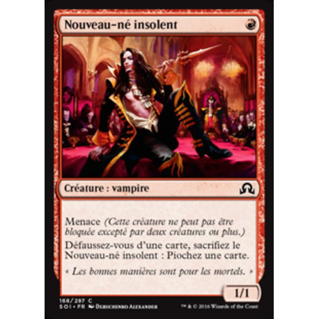 (Foil) Rouge - Nouveau-né insolent (C) [SOI]