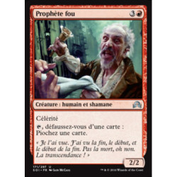 (Foil) Rouge - Prophète fou (U) [SOI]