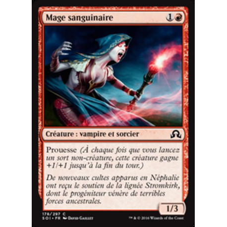 (Foil) Rouge - Mage sanguinaire (C) [SOI]
