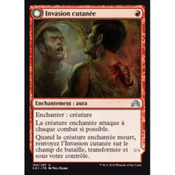 (Foil) Rouge - Invasion cutanée // Délesteur de peau (U) [SOI]