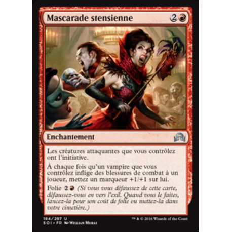 (Foil) Rouge - Mascarade stensienne (U) [SOI]