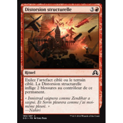 (Foil) Rouge - Distorsion structurelle (C) [SOI]