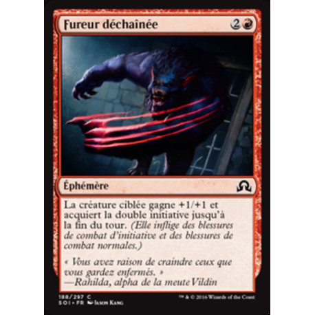 (Foil) Rouge - Fureur déchaînée (C) [SOI]
