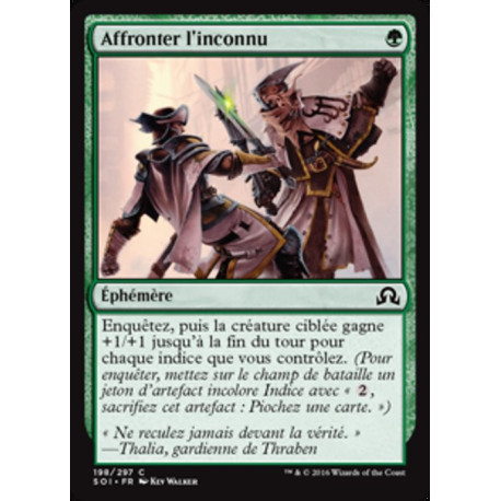 (Foil) Verte - Affronter l'inconnu (C) [SOI]